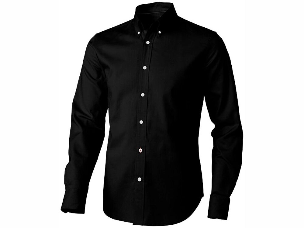 Рубашка с длинными рукавами Vaillant, черный от компании ТОО VEER Company Group / Одежда и сувениры с логотипом - фото 1