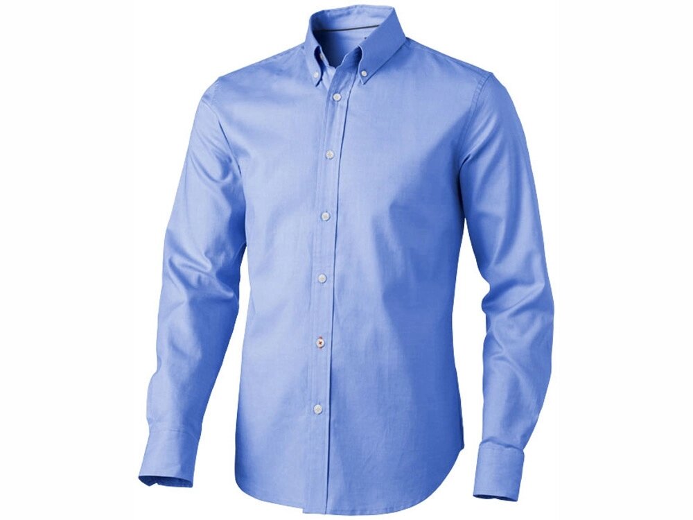 Рубашка с длинными рукавами Vaillant, голубой от компании ТОО VEER Company Group / Одежда и сувениры с логотипом - фото 1
