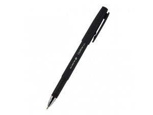 Ручка CityWrite. BLACK шариковая, черный пластиковый корпус, 1.0 мм, синяя