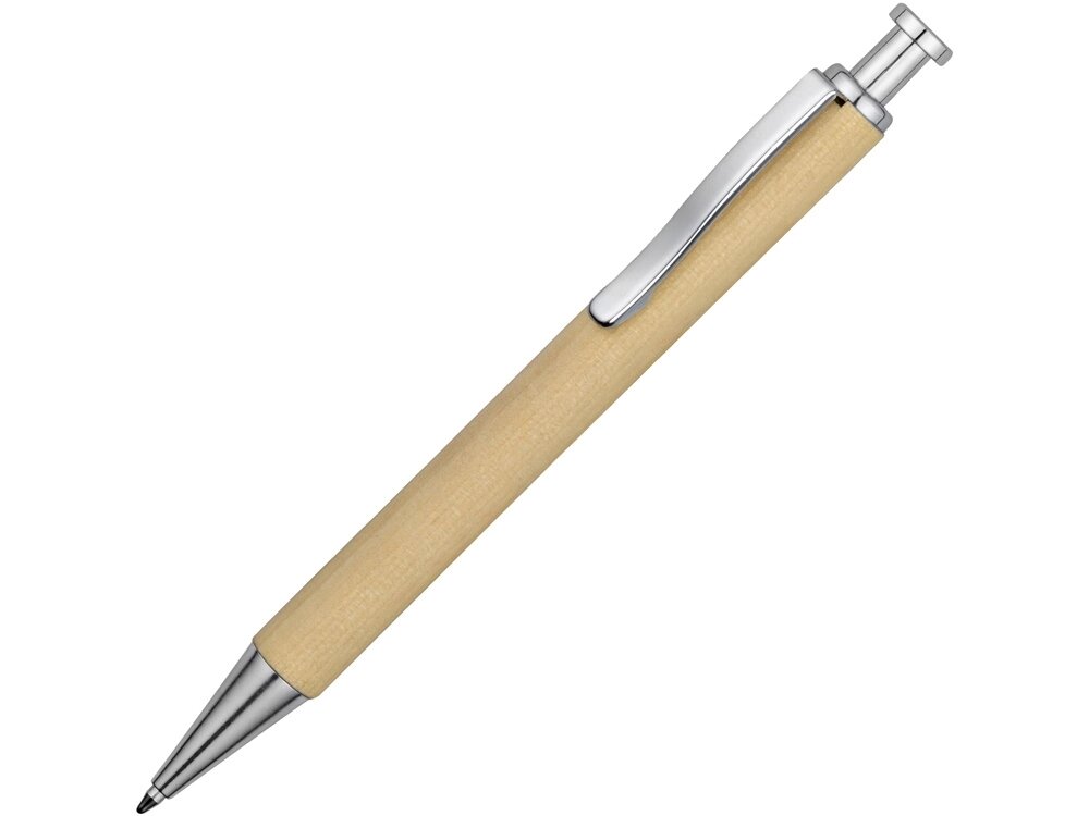 Ручка деревянная шариковая Twig, светло-коричневый от компании ТОО VEER Company Group / Одежда и сувениры с логотипом - фото 1