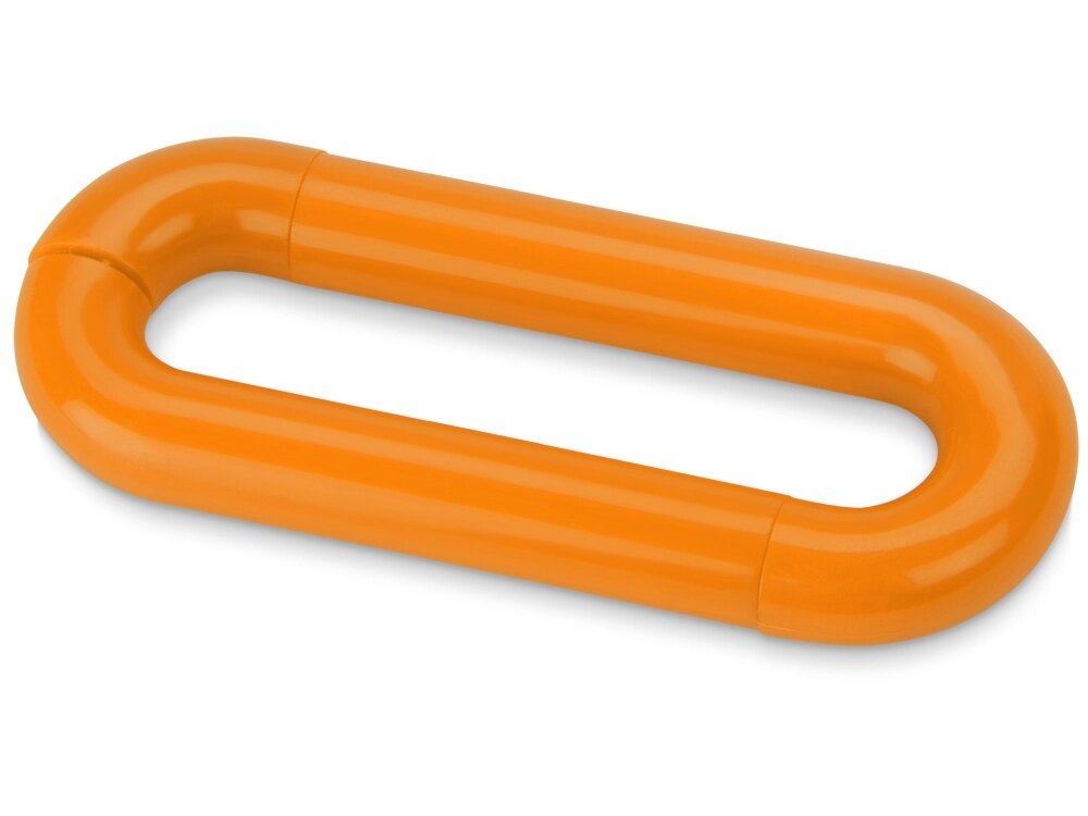 Ручка-карабин Альпы, оранжевый от компании ТОО VEER Company Group / Одежда и сувениры с логотипом - фото 1
