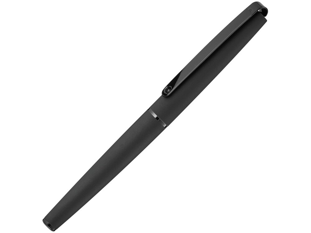 Ручка металлическая роллер ETERNITY MR, черный от компании ТОО VEER Company Group / Одежда и сувениры с логотипом - фото 1