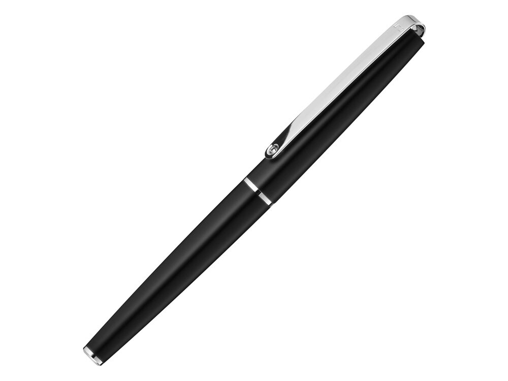 Ручка металлическая роллер ETERNITY R, черный от компании ТОО VEER Company Group / Одежда и сувениры с логотипом - фото 1
