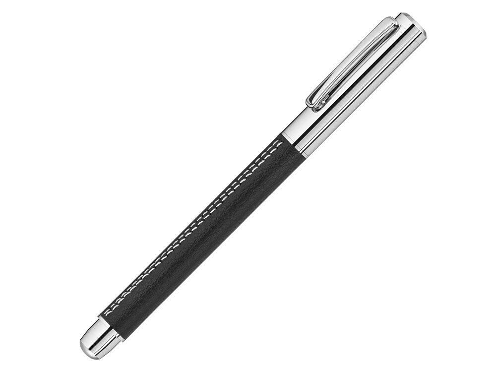 Ручка металлическая роллер SILENCE LE R, черный от компании ТОО VEER Company Group / Одежда и сувениры с логотипом - фото 1