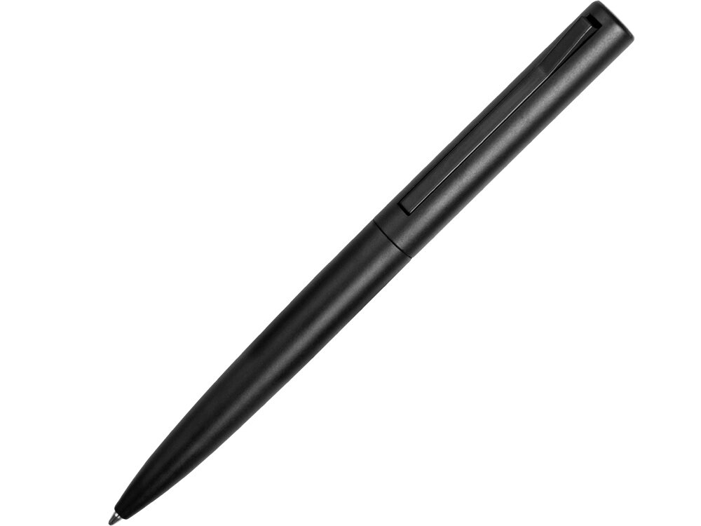 Ручка металлическая шариковая Bevel, черный от компании ТОО VEER Company Group / Одежда и сувениры с логотипом - фото 1