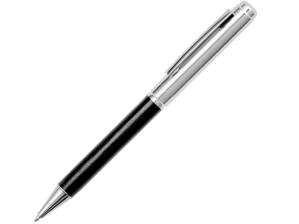Ручка металлическая шариковая Fabrizio, черный от компании ТОО VEER Company Group / Одежда и сувениры с логотипом - фото 1