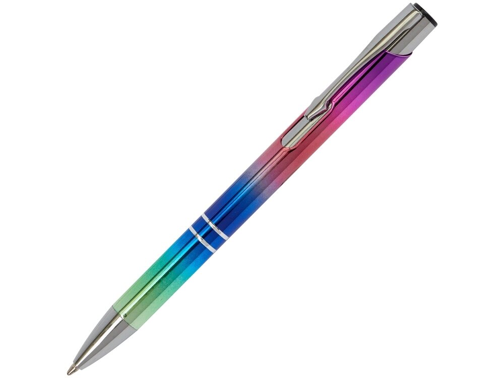 Ручка металлическая шариковая Legend Rainbow, мультицвет от компании ТОО VEER Company Group / Одежда и сувениры с логотипом - фото 1