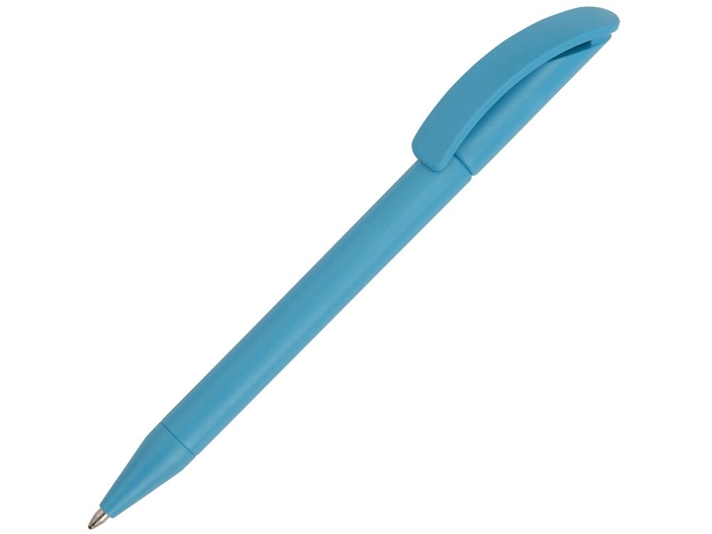 Ручка пластиковая шариковая Prodir DS3 TMM, голубой от компании ТОО VEER Company Group / Одежда и сувениры с логотипом - фото 1