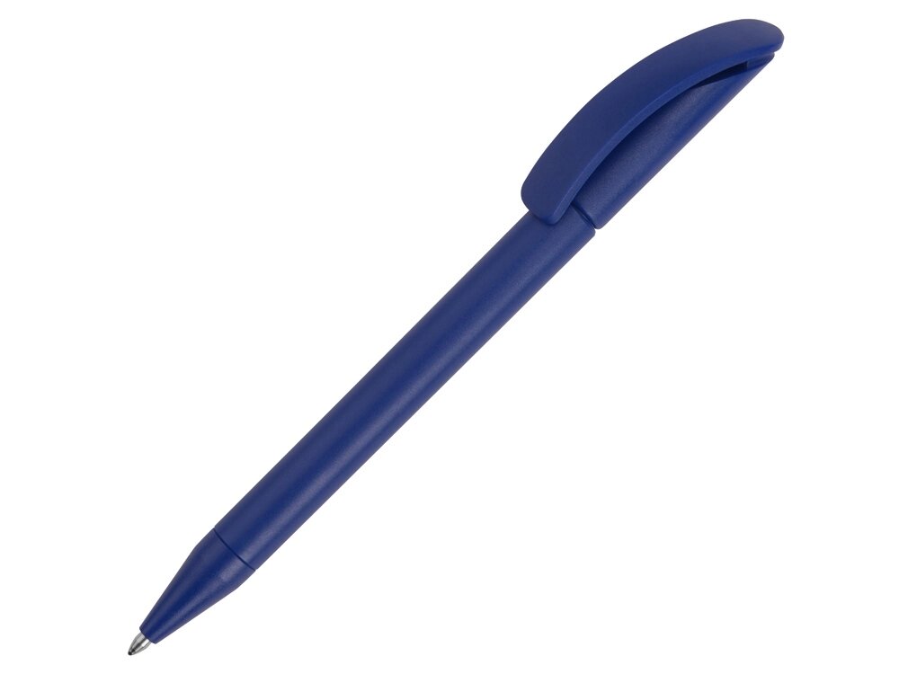 Ручка пластиковая шариковая Prodir DS3 TMM, темно-синий от компании ТОО VEER Company Group / Одежда и сувениры с логотипом - фото 1