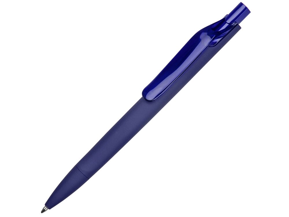 Ручка пластиковая шариковая Prodir ds6prr-52 софт-тач от компании ТОО VEER Company Group / Одежда и сувениры с логотипом - фото 1