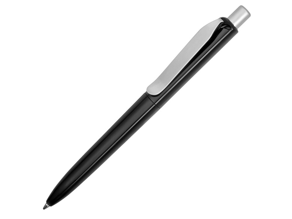 Ручка пластиковая шариковая Prodir DS8 PSP-75, черный от компании ТОО VEER Company Group / Одежда и сувениры с логотипом - фото 1