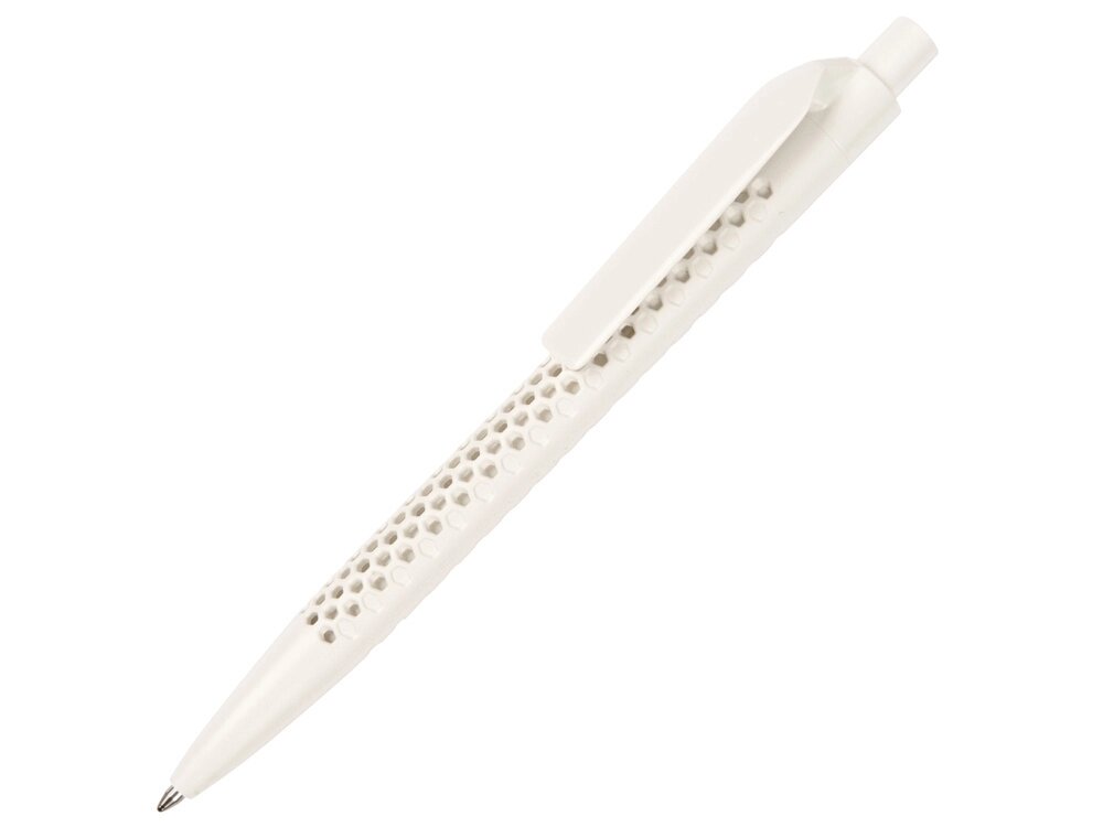 Ручка пластиковая шариковая Prodir QS40 PMP, белый от компании ТОО VEER Company Group / Одежда и сувениры с логотипом - фото 1