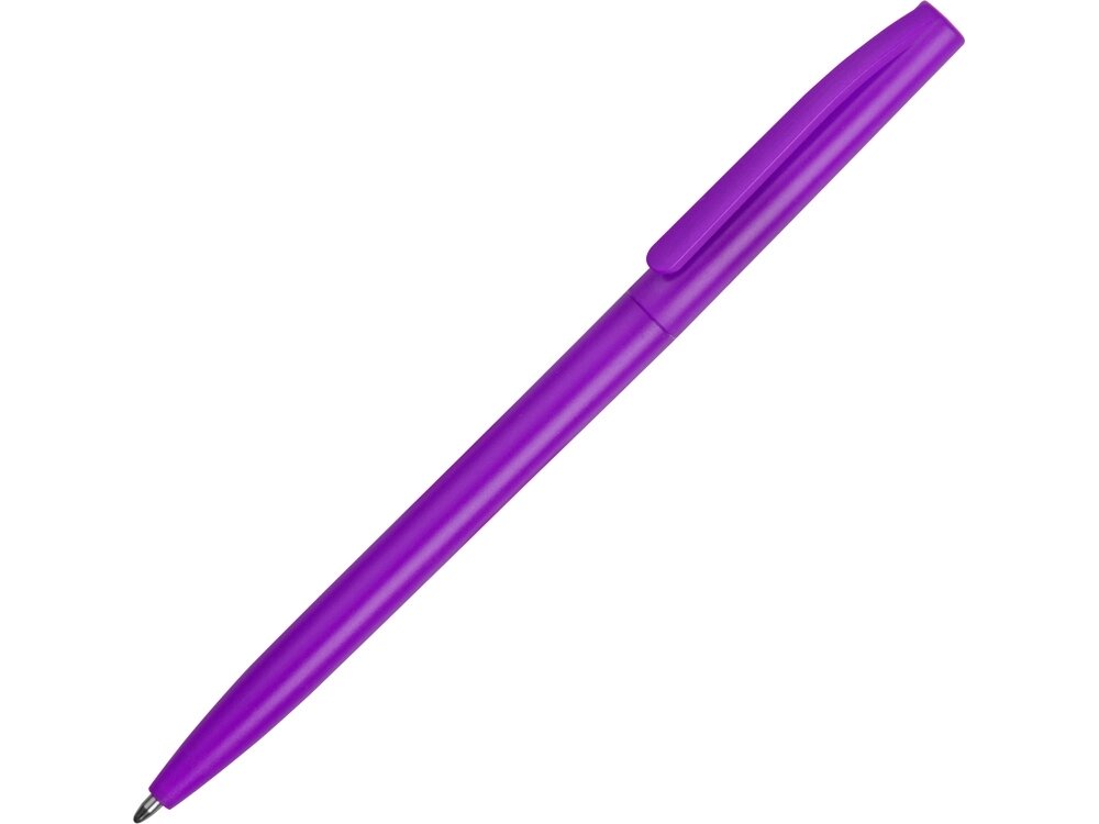 Ручка пластиковая шариковая Reedy, фиолетовый от компании ТОО VEER Company Group / Одежда и сувениры с логотипом - фото 1