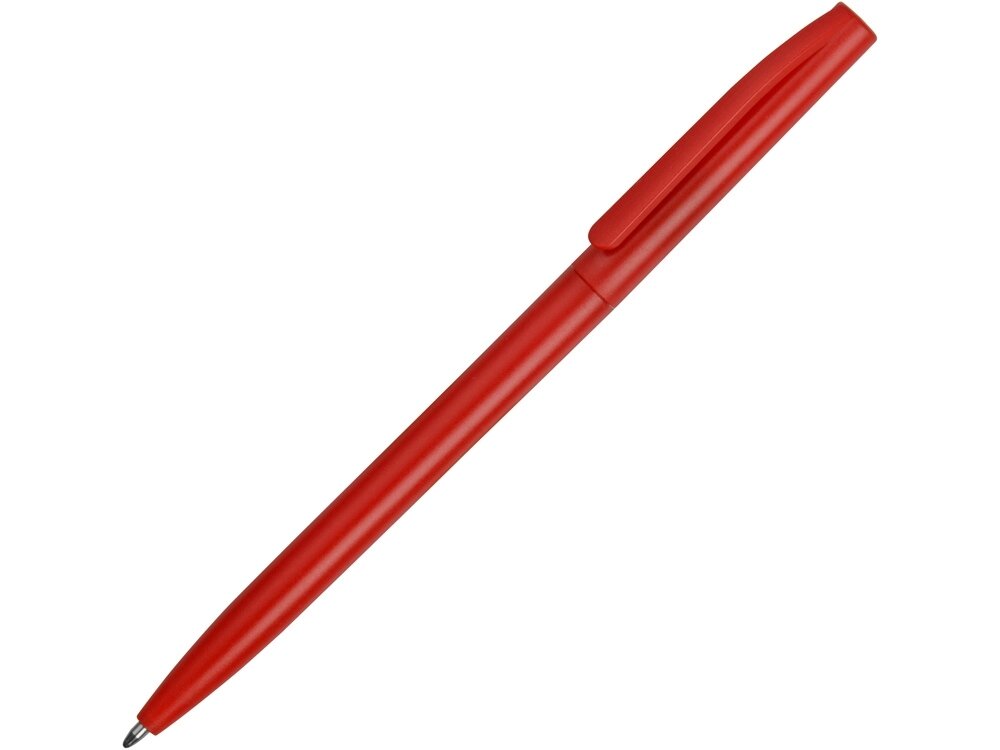 Ручка пластиковая шариковая Reedy, красный от компании ТОО VEER Company Group / Одежда и сувениры с логотипом - фото 1