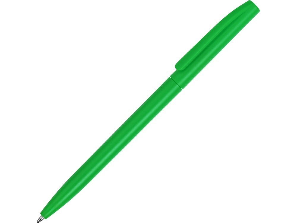 Ручка пластиковая шариковая Reedy, зеленый от компании ТОО VEER Company Group / Одежда и сувениры с логотипом - фото 1