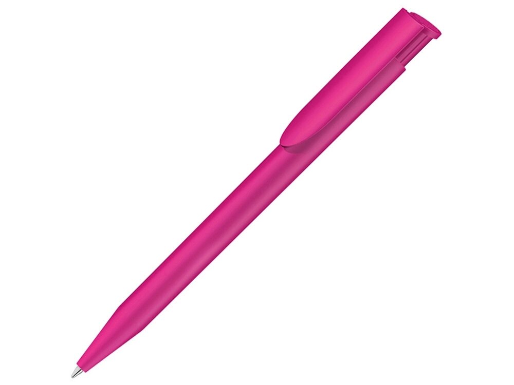 Ручка пластиковая шариковая  UMA Happy, розовый от компании ТОО VEER Company Group / Одежда и сувениры с логотипом - фото 1