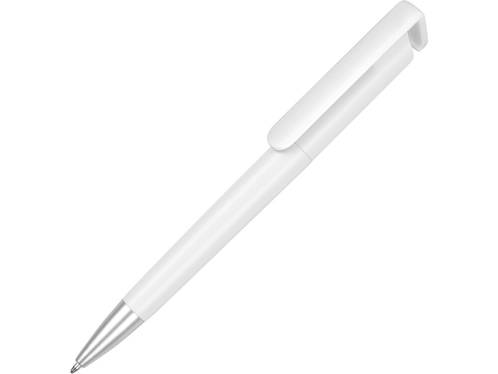 Ручка-подставка Кипер, белый от компании ТОО VEER Company Group / Одежда и сувениры с логотипом - фото 1