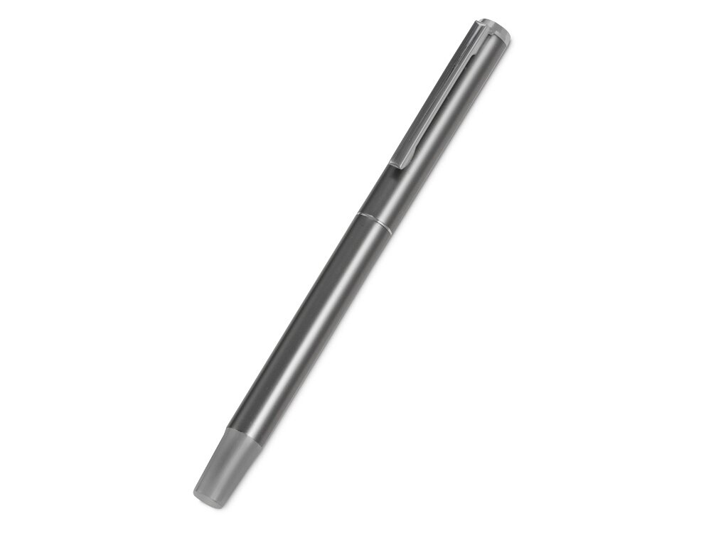 Ручка роллер из переработанного алюминия Alloyink, серебристая от компании ТОО VEER Company Group / Одежда и сувениры с логотипом - фото 1