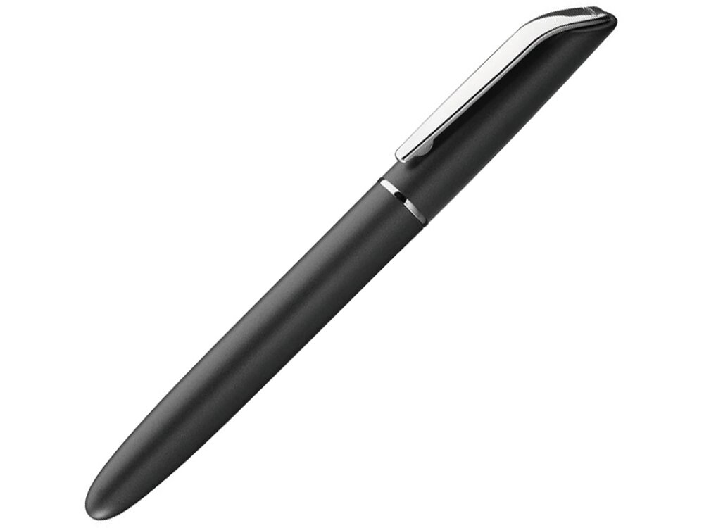 Ручка роллер из пластика Quantum МR, антрацит от компании ТОО VEER Company Group / Одежда и сувениры с логотипом - фото 1