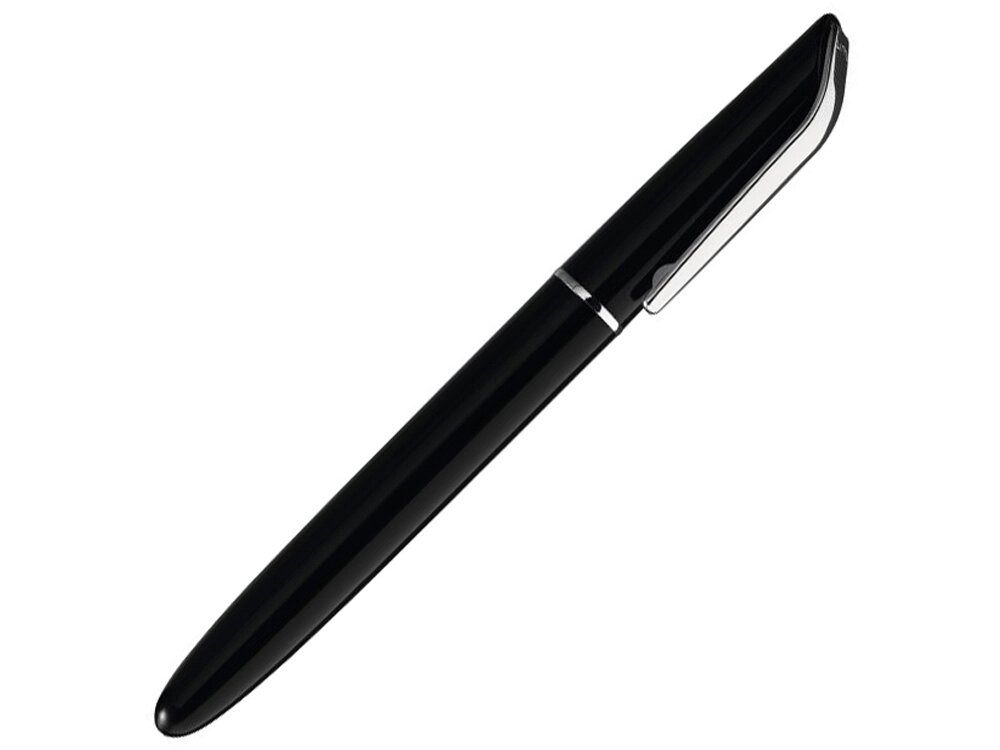 Ручка роллер из пластика Quantum R, черный от компании ТОО VEER Company Group / Одежда и сувениры с логотипом - фото 1