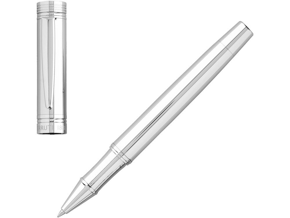 Ручка-роллер Zoom Classic Silver. Cerruti 1881 от компании ТОО VEER Company Group / Одежда и сувениры с логотипом - фото 1