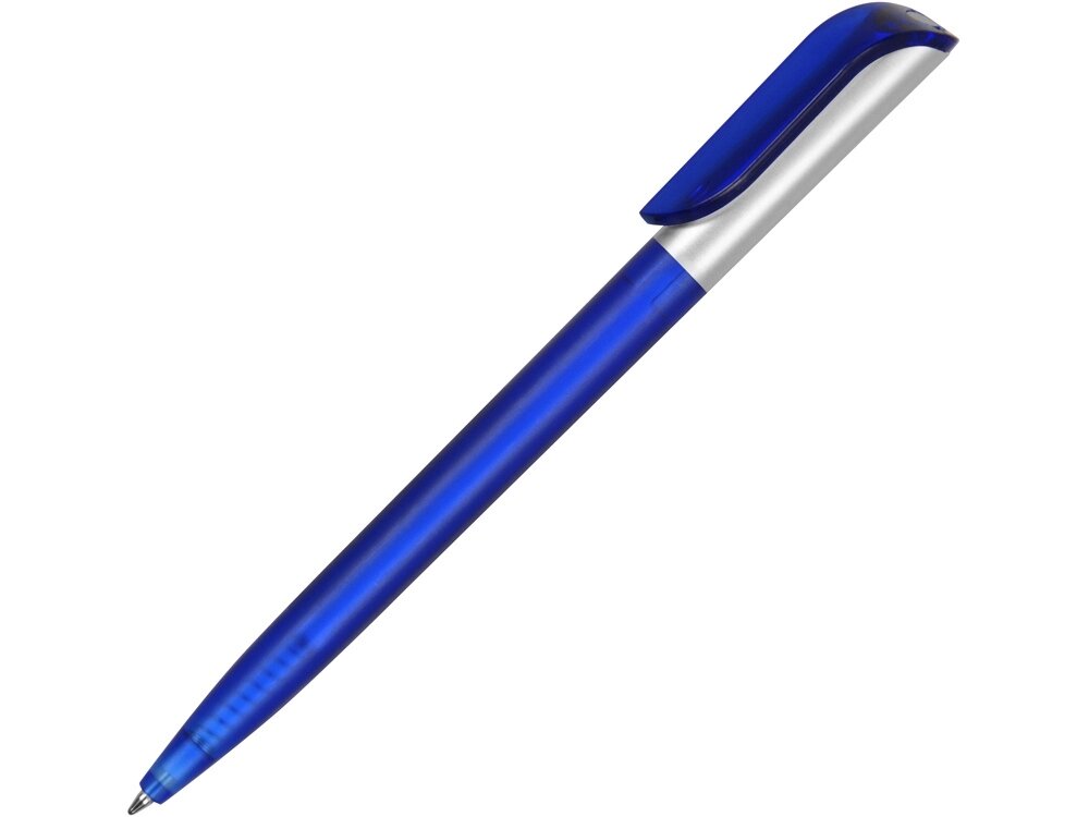 Ручка шариковая Арлекин, синий от компании ТОО VEER Company Group / Одежда и сувениры с логотипом - фото 1