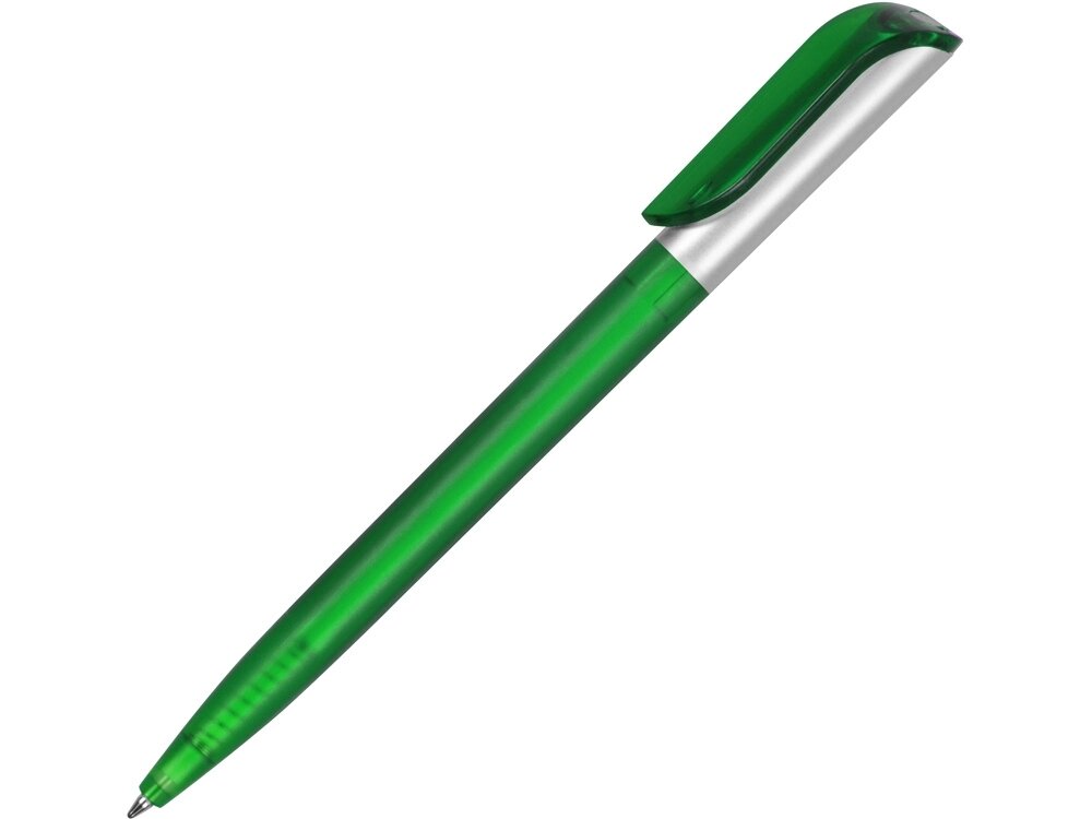 Ручка шариковая Арлекин, зеленый от компании ТОО VEER Company Group / Одежда и сувениры с логотипом - фото 1