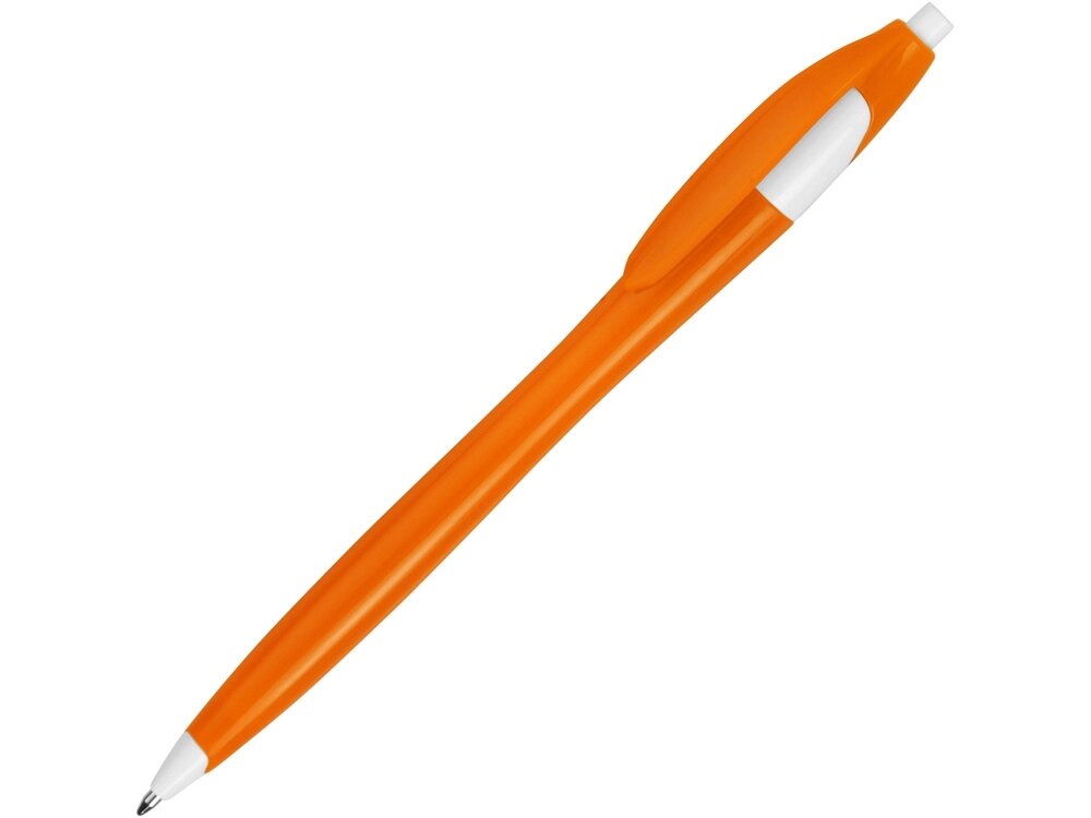Ручка шариковая Астра, оранжевый от компании ТОО VEER Company Group / Одежда и сувениры с логотипом - фото 1