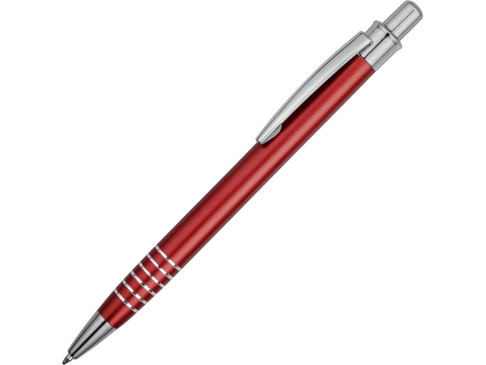 Ручка шариковая Бремен, красный от компании ТОО VEER Company Group / Одежда и сувениры с логотипом - фото 1