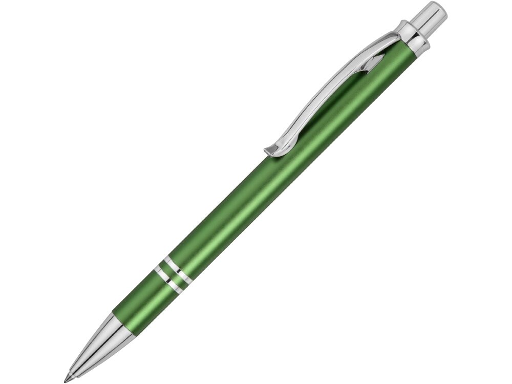 Ручка шариковая Дунай, зеленый от компании ТОО VEER Company Group / Одежда и сувениры с логотипом - фото 1
