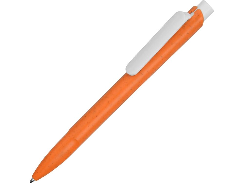 Ручка шариковая ECO W, оранжевый от компании ТОО VEER Company Group / Одежда и сувениры с логотипом - фото 1