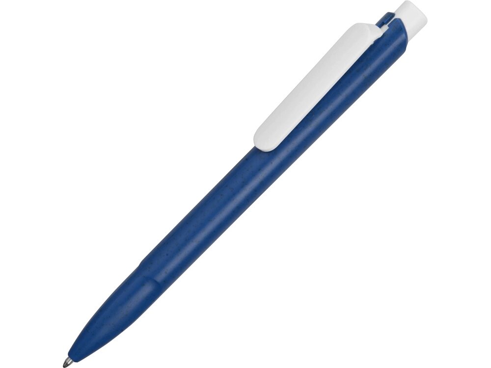 Ручка шариковая ECO W, синий от компании ТОО VEER Company Group / Одежда и сувениры с логотипом - фото 1