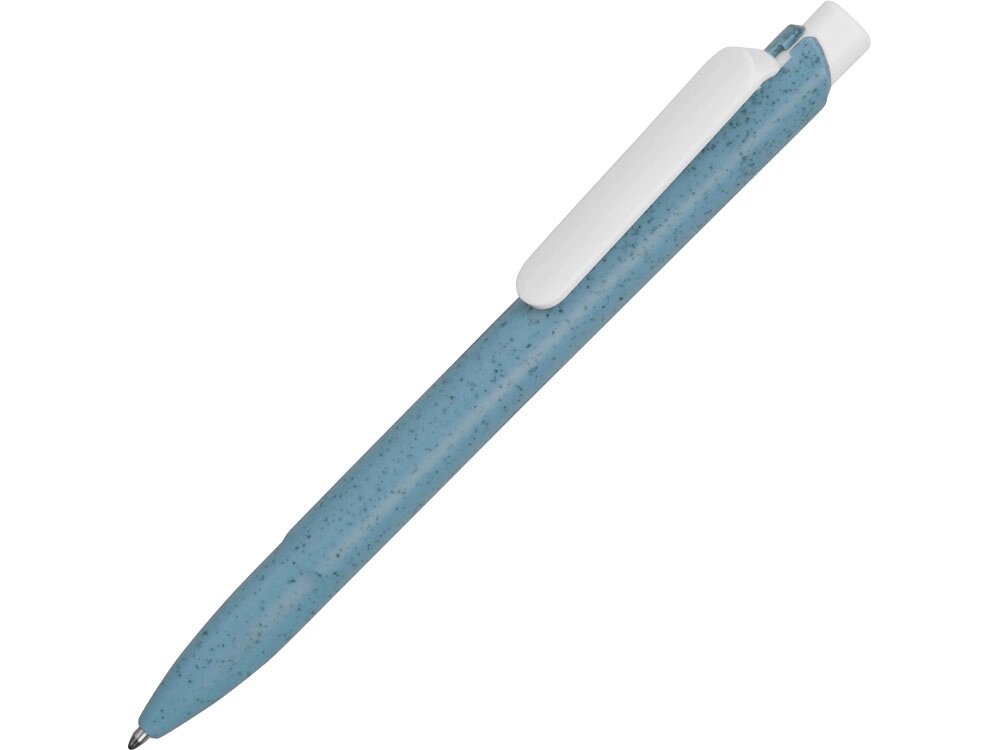 Ручка шариковая ECO W, светло-синий от компании ТОО VEER Company Group / Одежда и сувениры с логотипом - фото 1
