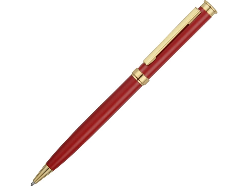 Ручка шариковая Голд Сойер, красный от компании ТОО VEER Company Group / Одежда и сувениры с логотипом - фото 1
