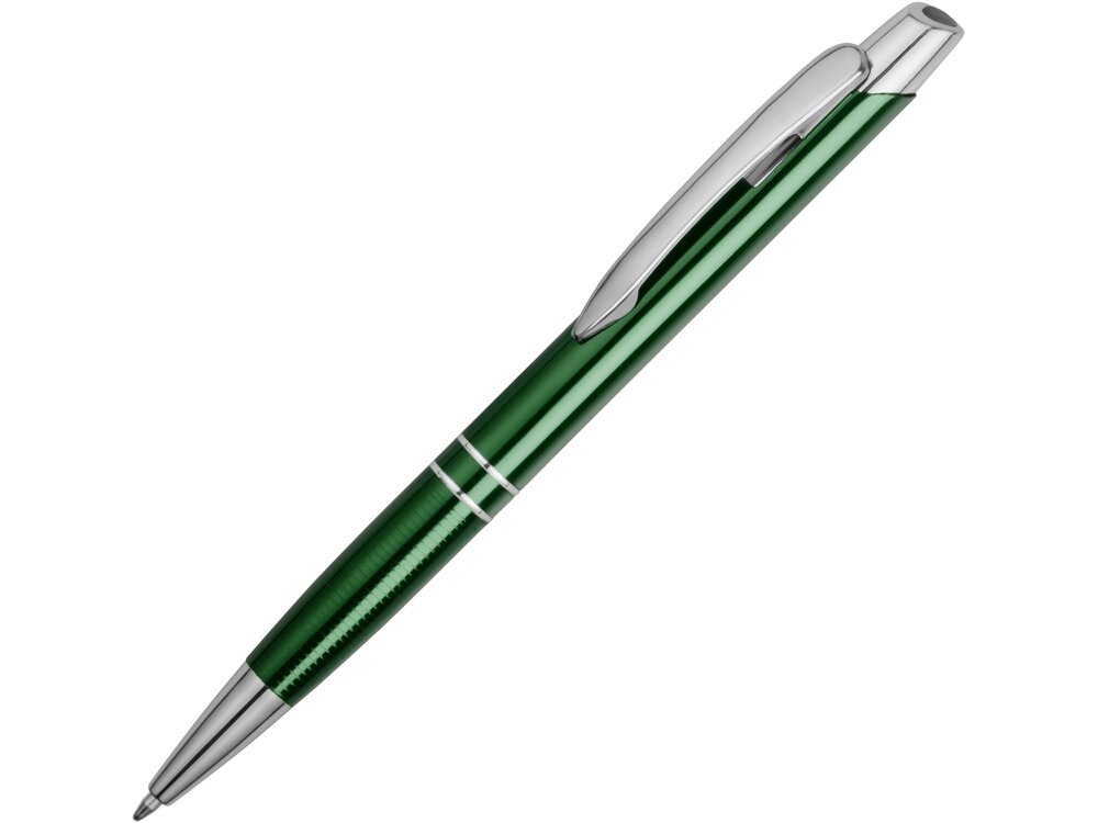 Ручка шариковая Имидж, зеленый от компании ТОО VEER Company Group / Одежда и сувениры с логотипом - фото 1