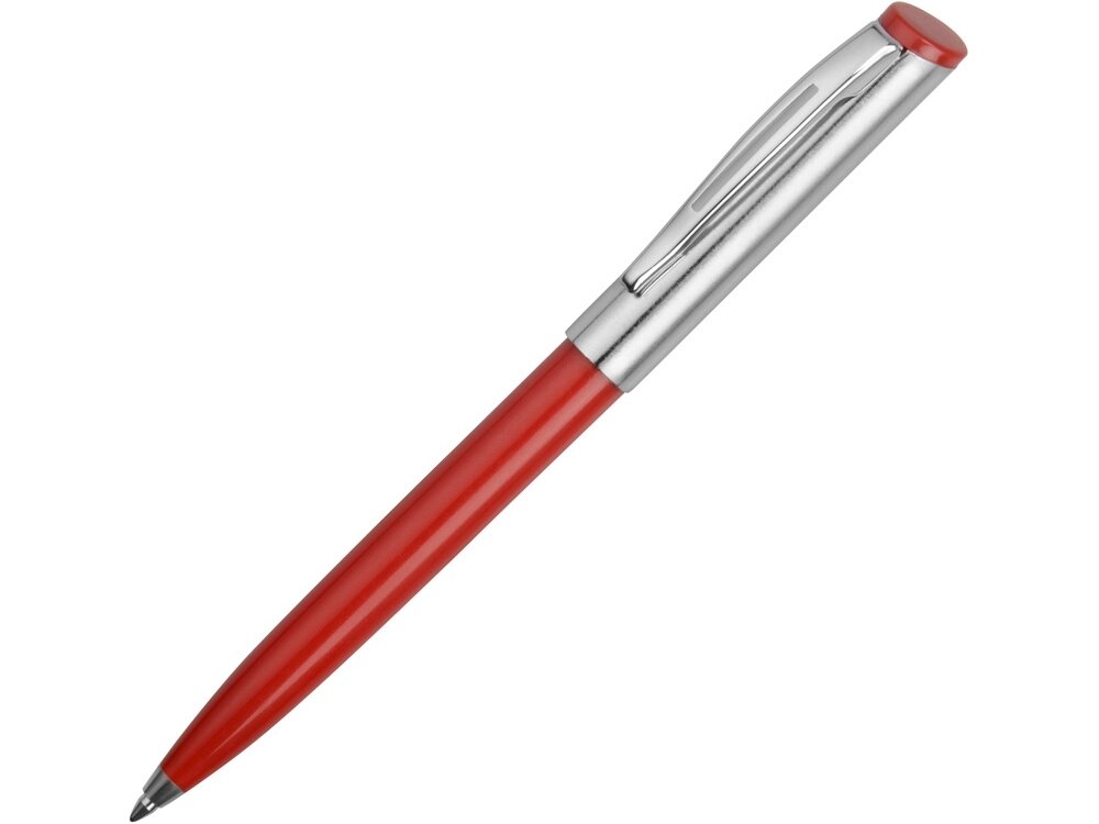 Ручка шариковая Карнеги, красный от компании ТОО VEER Company Group / Одежда и сувениры с логотипом - фото 1