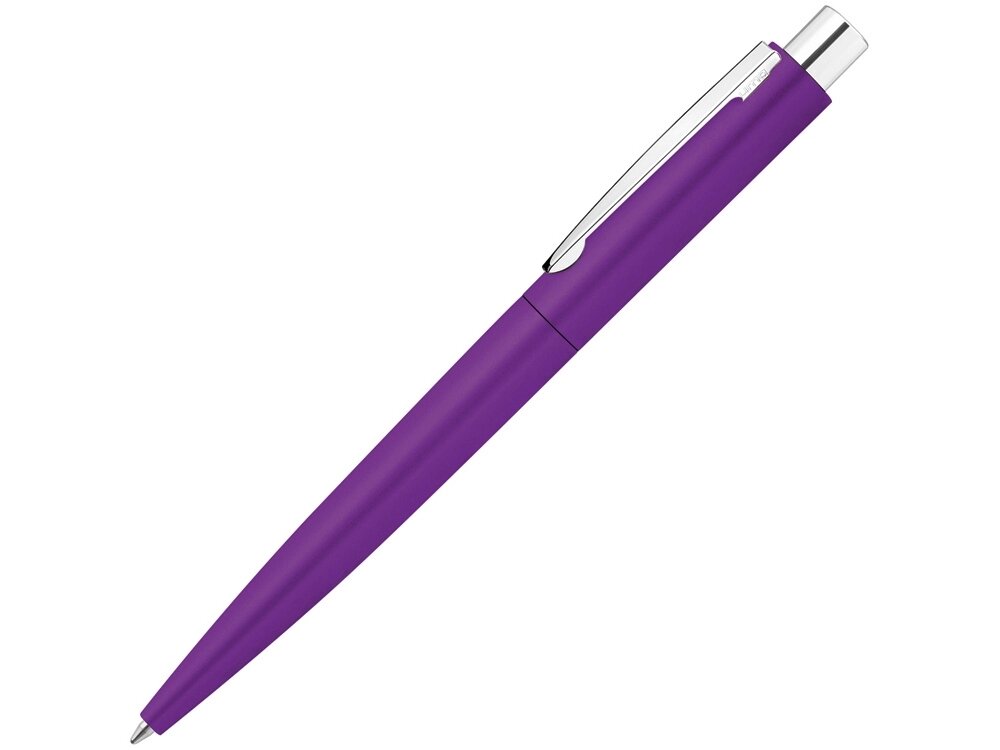 Ручка шариковая металлическая LUMOS, фиолетовый от компании ТОО VEER Company Group / Одежда и сувениры с логотипом - фото 1