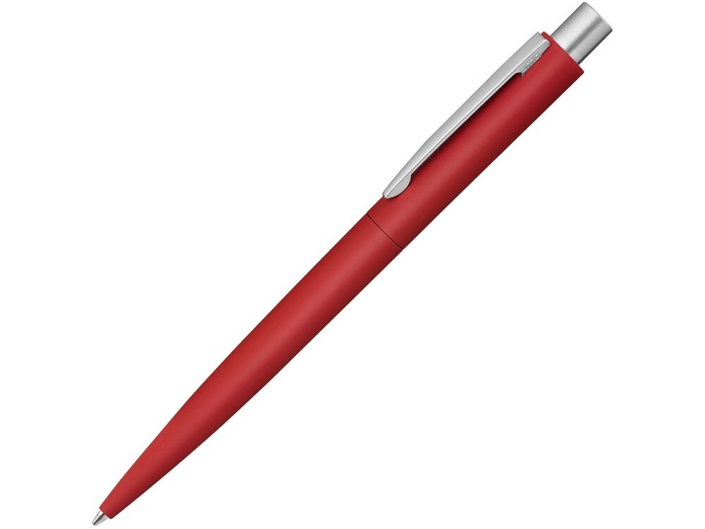 Ручка шариковая металлическая LUMOS GUM, красный от компании ТОО VEER Company Group / Одежда и сувениры с логотипом - фото 1
