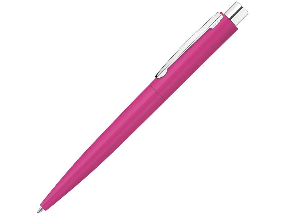 Ручка шариковая металлическая LUMOS, розовый от компании ТОО VEER Company Group / Одежда и сувениры с логотипом - фото 1