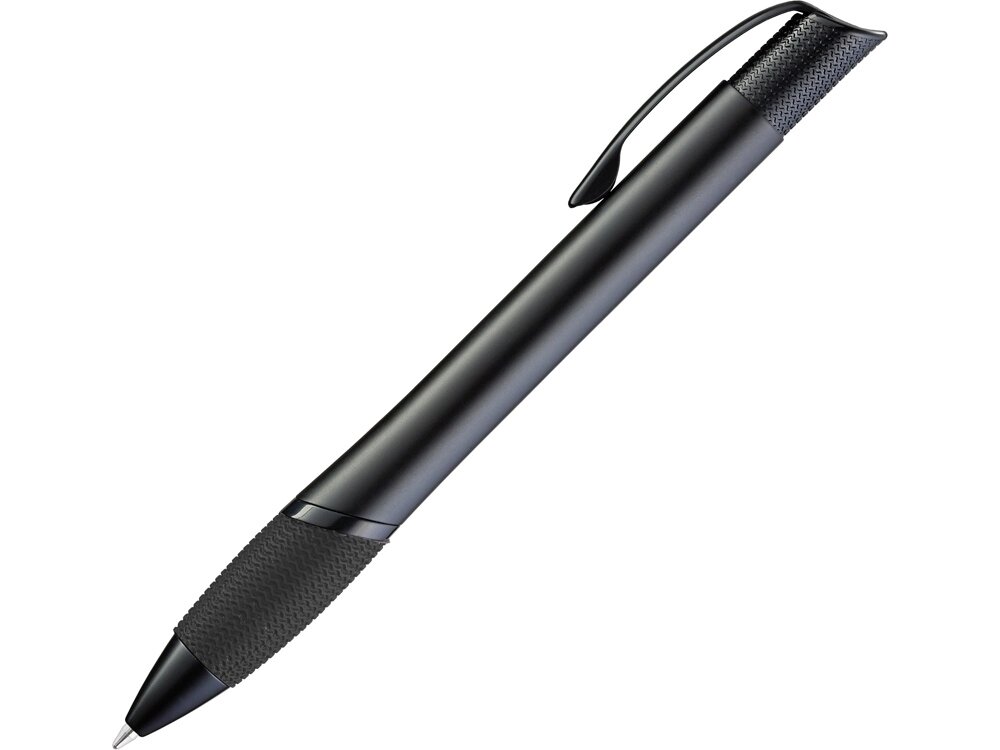 Ручка шариковая металлическая OPERA M, черный/черный от компании ТОО VEER Company Group / Одежда и сувениры с логотипом - фото 1