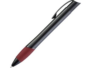 Ручка шариковая металлическая OPERA M, темно-красный/черный