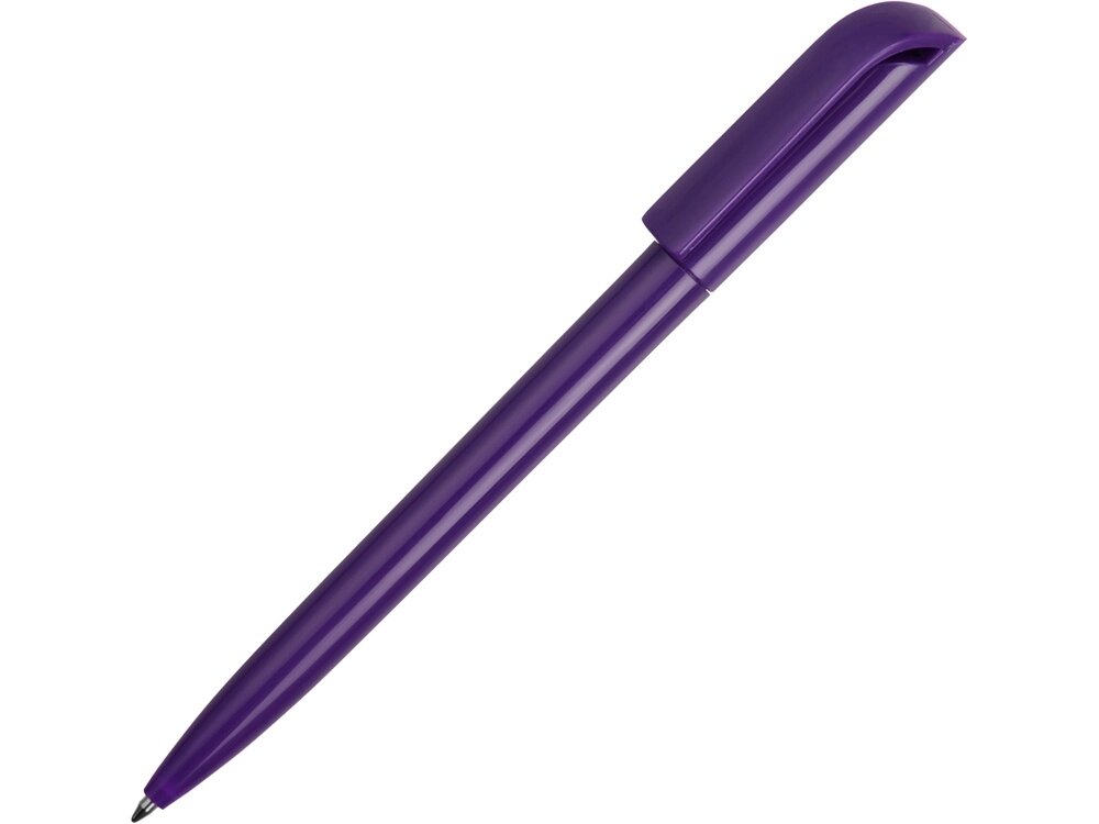 Ручка шариковая Миллениум, фиолетовый от компании ТОО VEER Company Group / Одежда и сувениры с логотипом - фото 1