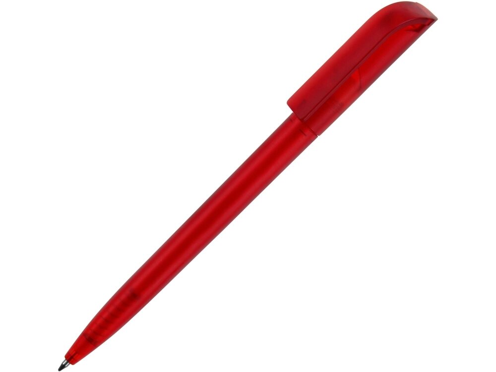 Ручка шариковая Миллениум фрост красная от компании ТОО VEER Company Group / Одежда и сувениры с логотипом - фото 1
