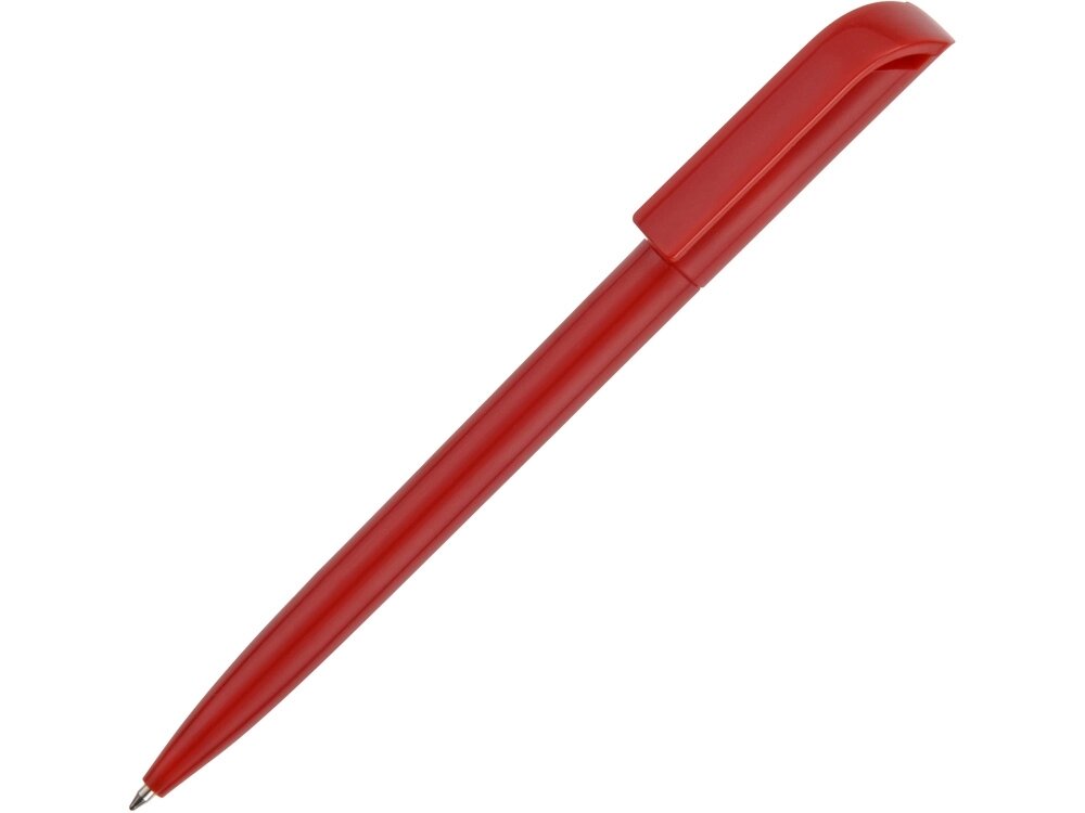 Ручка шариковая Миллениум, красный от компании ТОО VEER Company Group / Одежда и сувениры с логотипом - фото 1