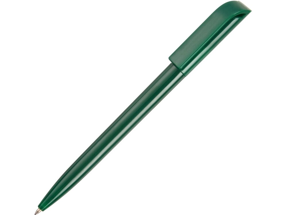 Ручка шариковая Миллениум, зеленый от компании ТОО VEER Company Group / Одежда и сувениры с логотипом - фото 1
