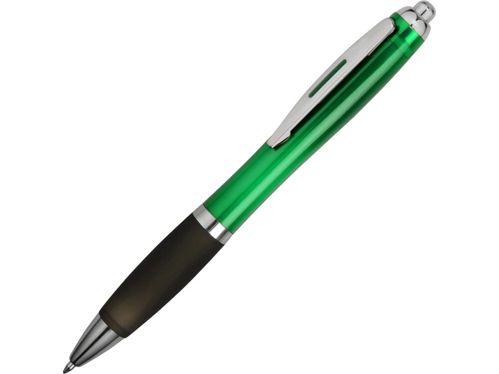 Ручка шариковая Nash, зеленый, синие чернила от компании ТОО VEER Company Group / Одежда и сувениры с логотипом - фото 1