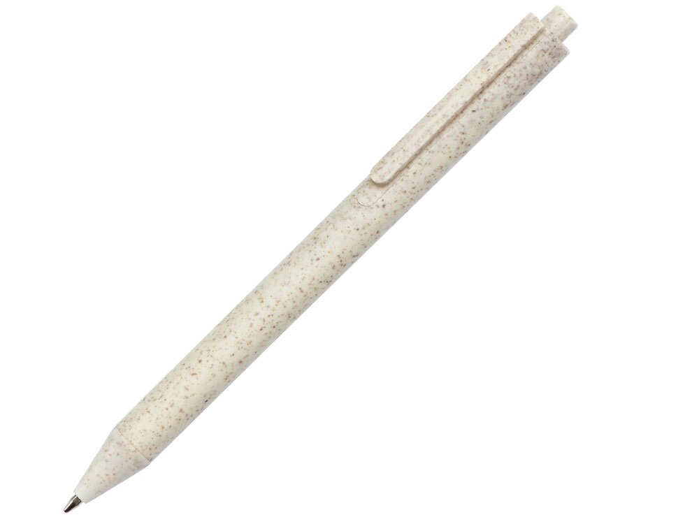 Ручка шариковая Pianta из пшеничной соломы, бежевый от компании ТОО VEER Company Group / Одежда и сувениры с логотипом - фото 1