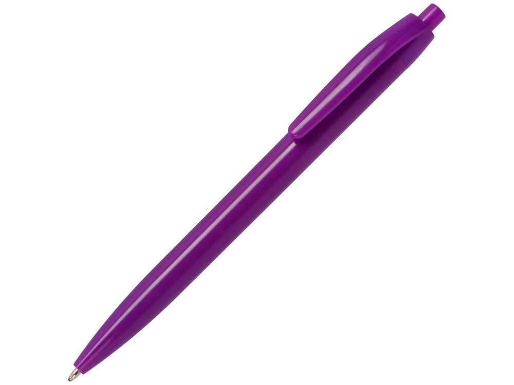 Ручка шариковая пластиковая Air, фиолетовый от компании ТОО VEER Company Group / Одежда и сувениры с логотипом - фото 1