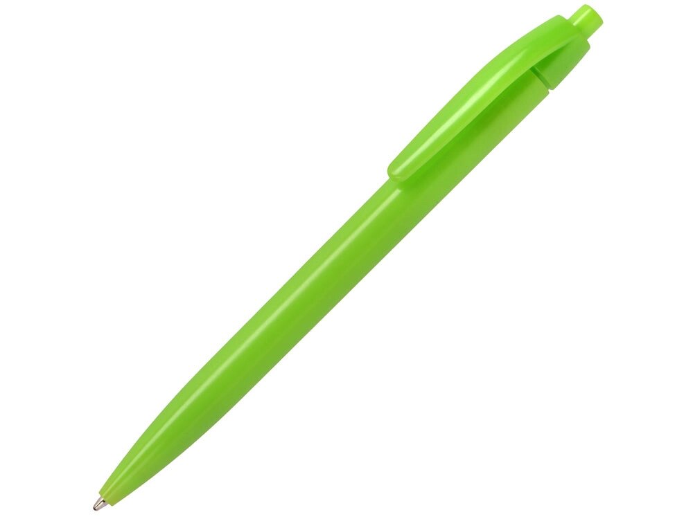 Ручка шариковая пластиковая Air, зеленое яблоко от компании ТОО VEER Company Group / Одежда и сувениры с логотипом - фото 1
