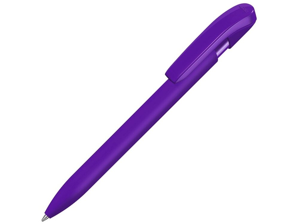 Ручка шариковая пластиковая Sky Gum, фиолетовый от компании ТОО VEER Company Group / Одежда и сувениры с логотипом - фото 1
